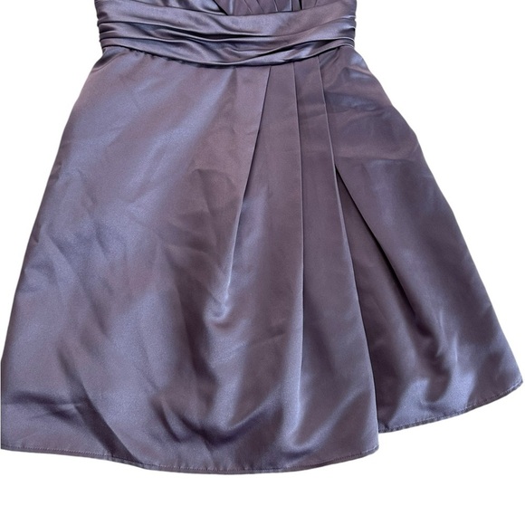 Vineyard Collection Lavender Purple Spaghetti Strap Mini Dress Size 2 - Picture 4 of 17